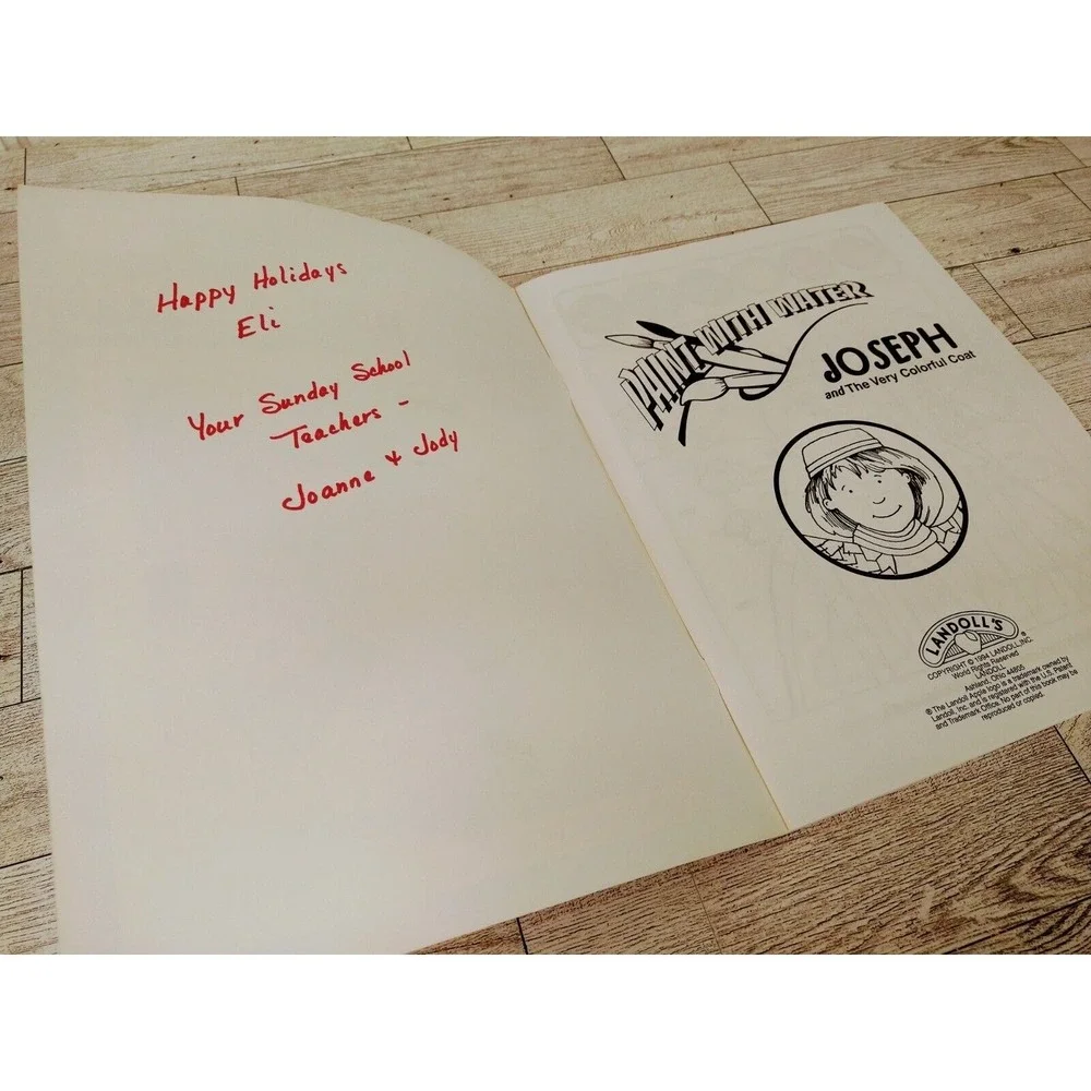 1994 Paint With Water Activity Book 